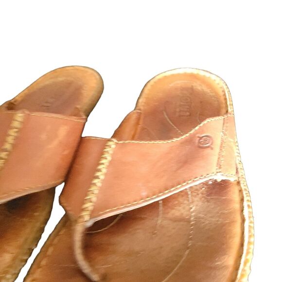 Born Brown Leather Sandals Men's 8 - Picture 10 of 10